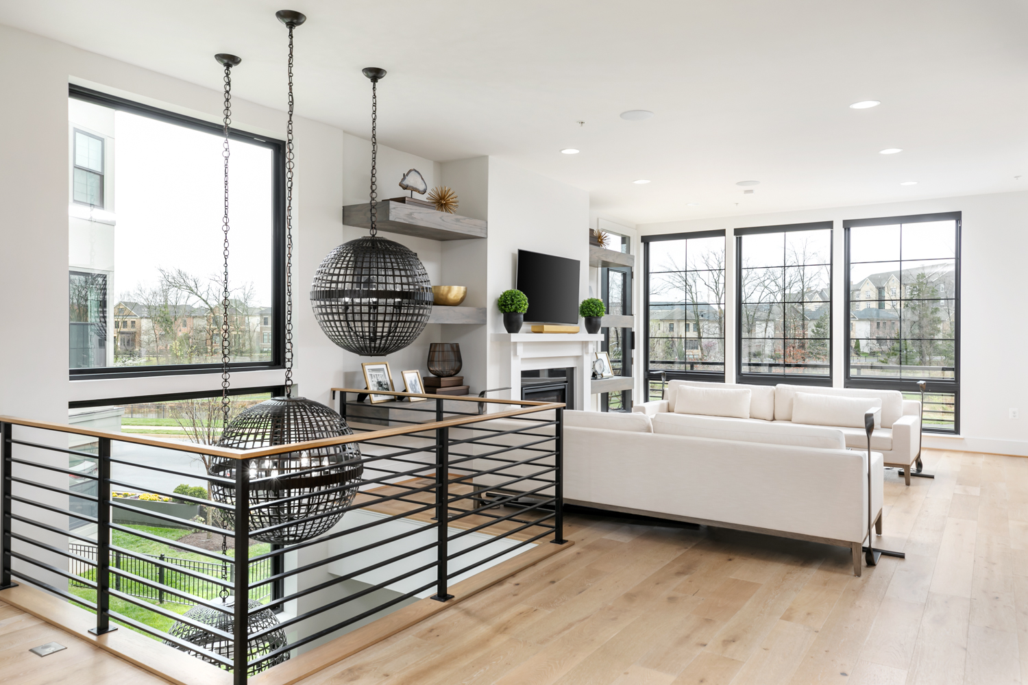 A bright, inviting living room