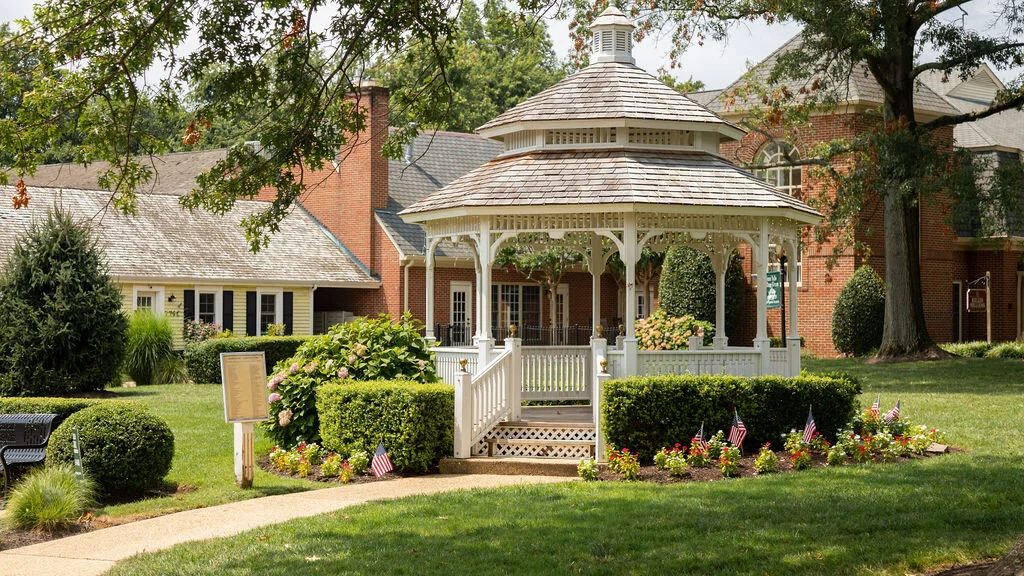 Gazebo in the Great Falls village center